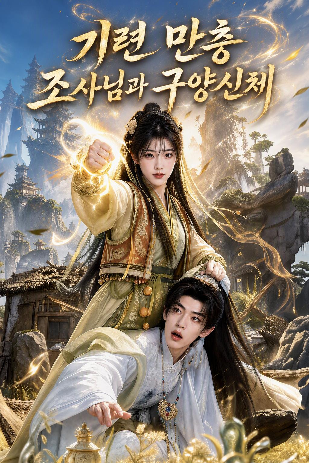 기련 만층 조사님과 구양신체