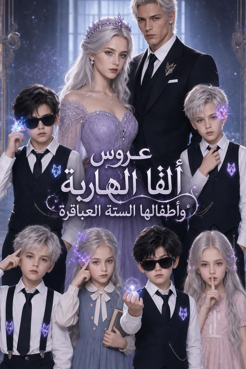 عروس الألفا الهاربة وتوائمه العباقرة الستة