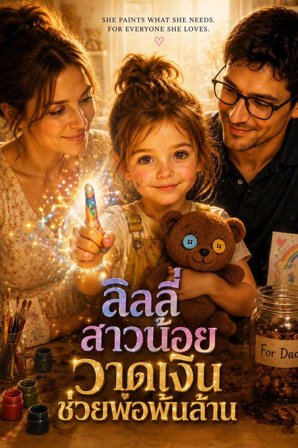 หนูน้อยเสกเงินช่วยป๊า มหาเศรษฐีซ่อนรวย