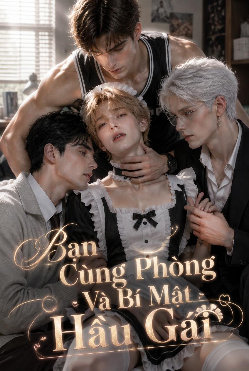 Ba Bạn Bắt Tôi Mặc Váy Hầu Gái