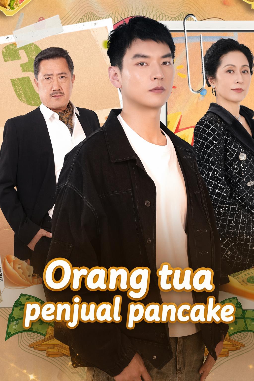 Orang tua penjual pancake