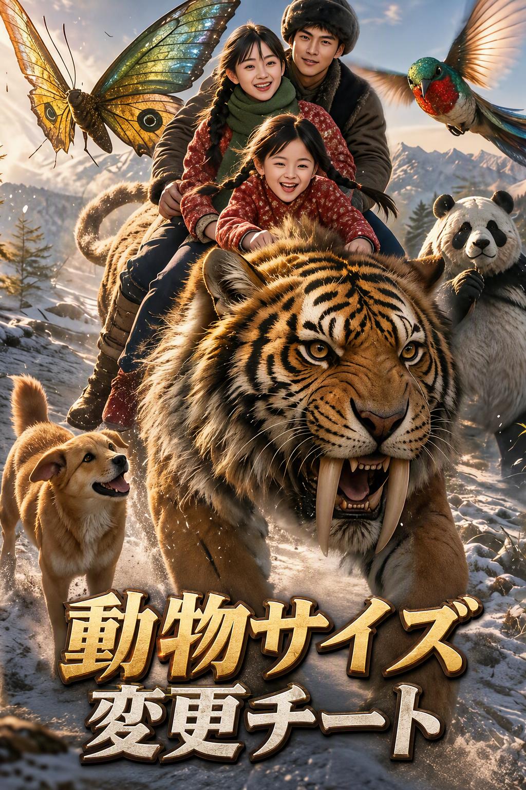 動物サイズ変更チート