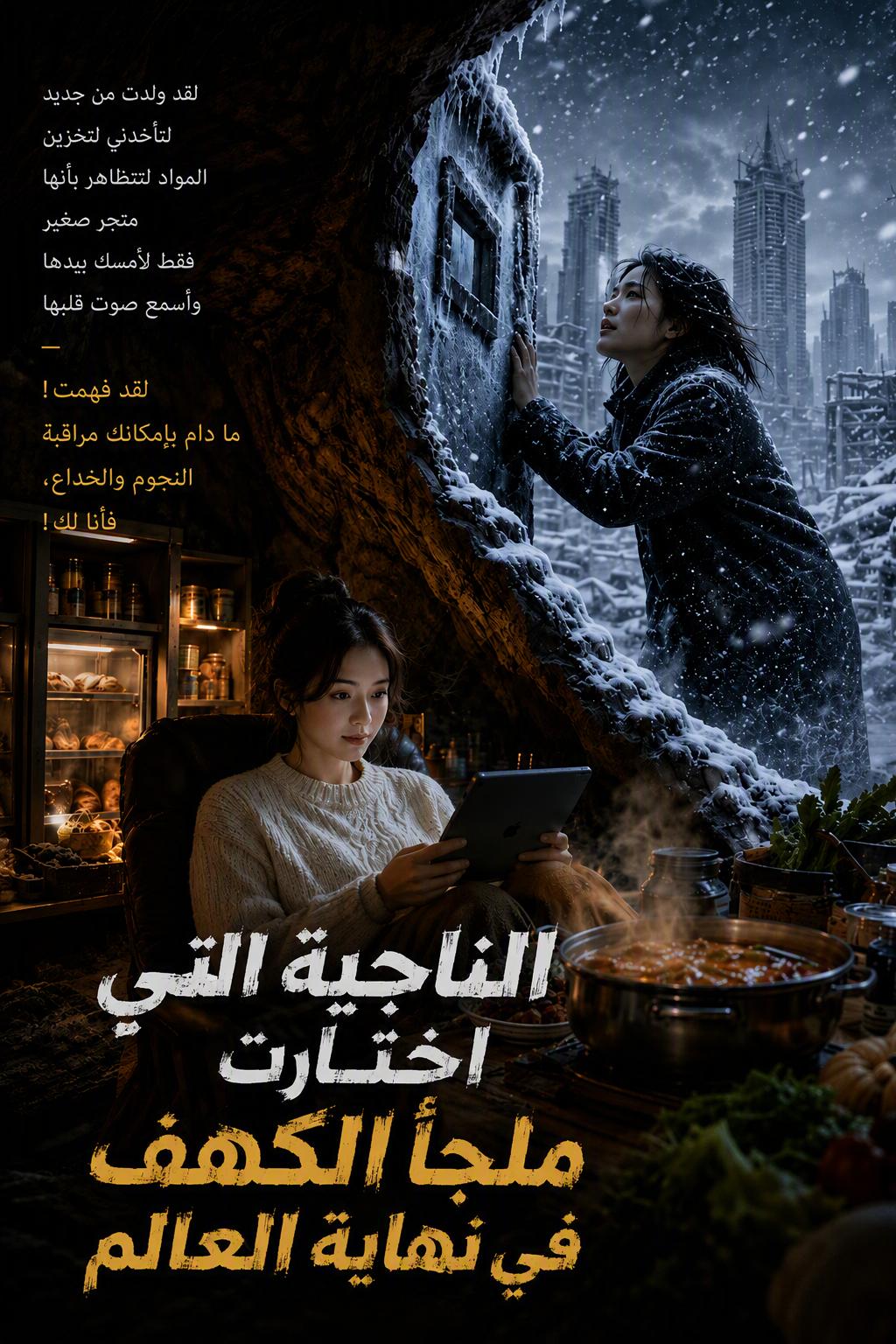 الناجية التي اختارت ملجأ الكهف في نهاية العالم