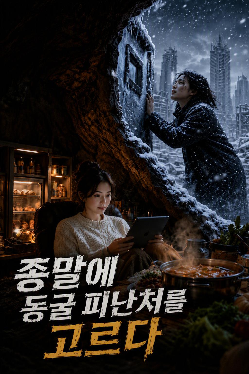 종말에 동굴 피난처를 고르다