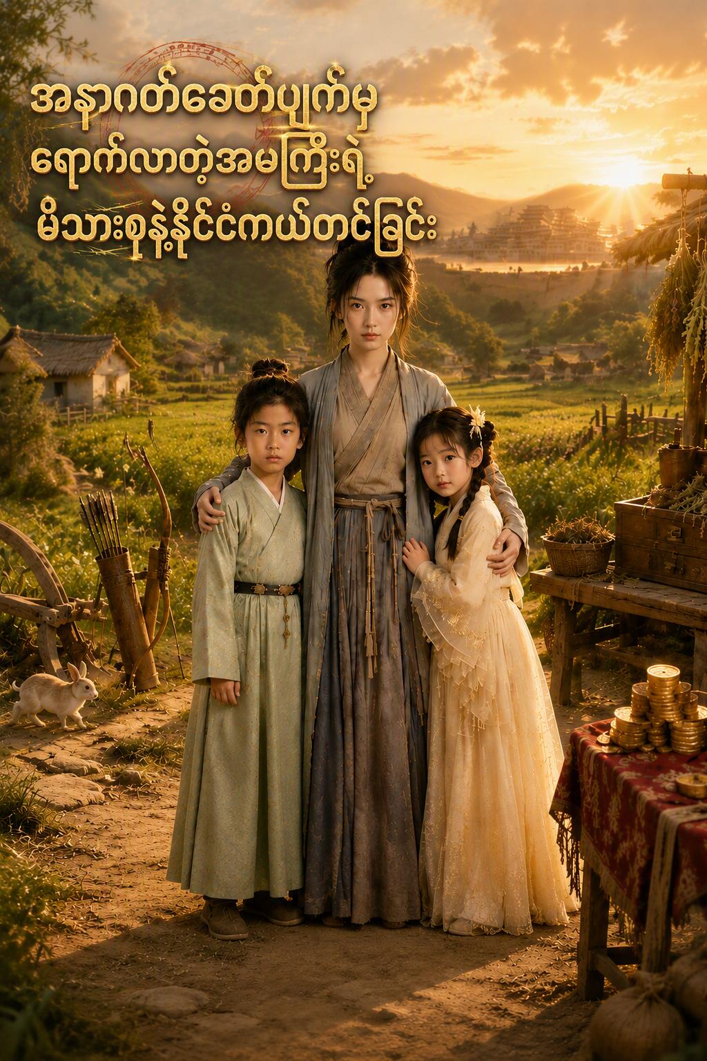 အနာဂတ်ခေတ်ပျက်မှရောက်လာတဲ့အမကြီးရဲ့မိသားစုနဲ့နိုင်ငံကယ်တင်ခြင်း