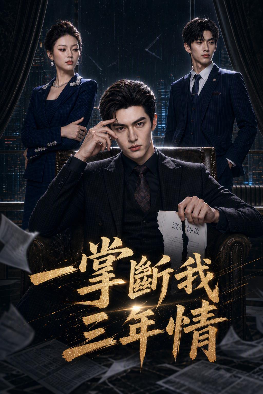 一掌斷我三年情