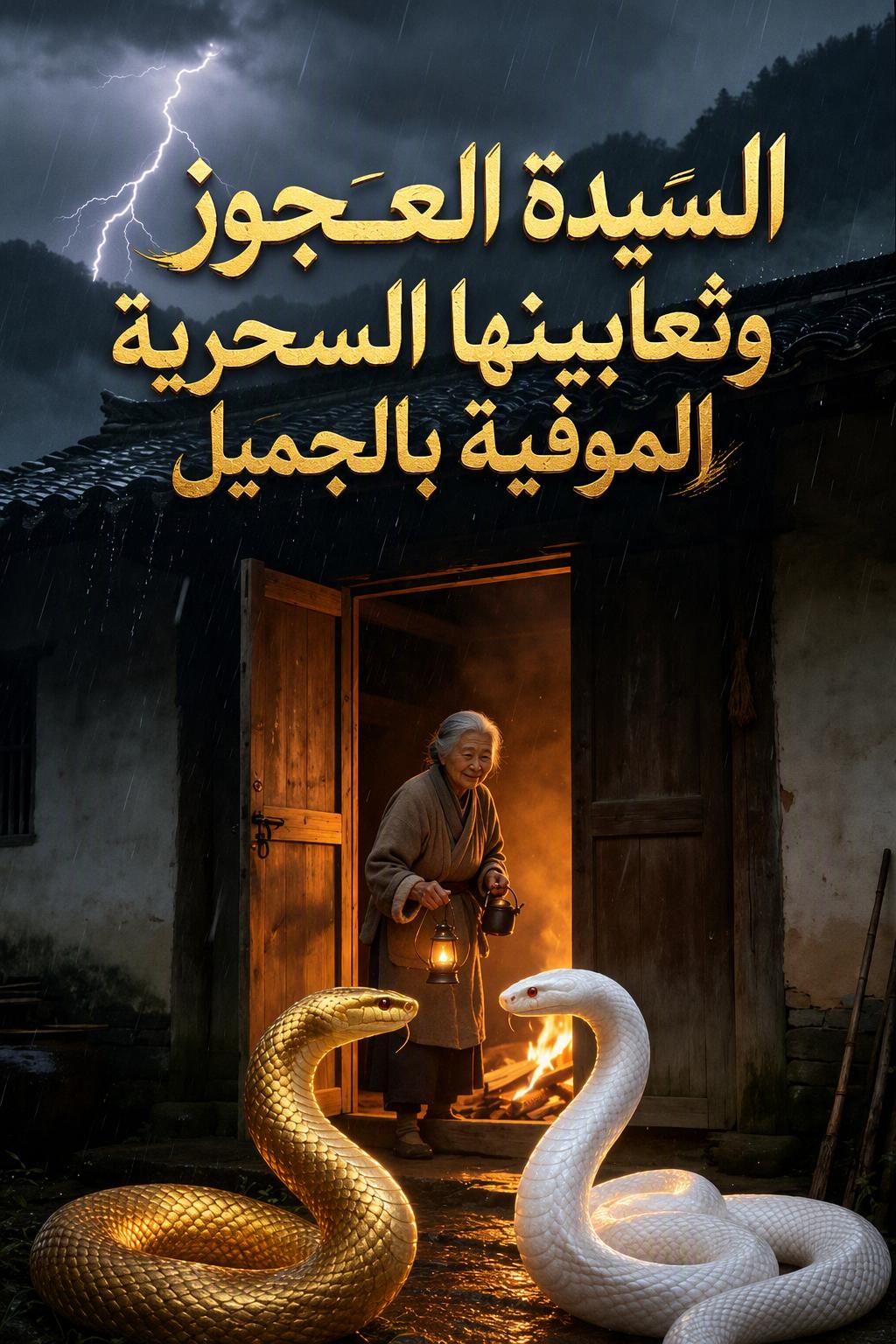 السيدة العجوز وثعابينها السحرية الموفية بالجميل