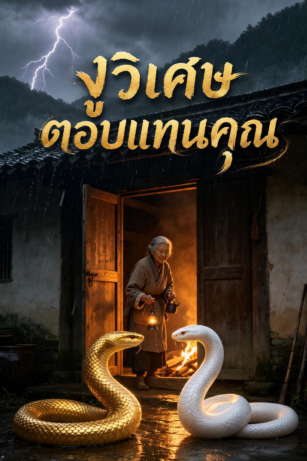 งูวิเศษตอบแทนคุณ
