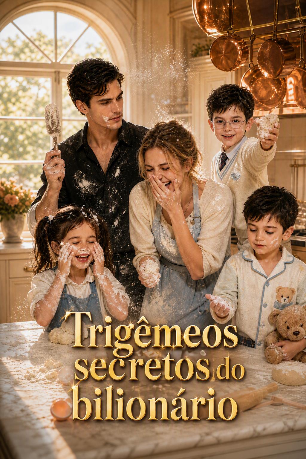 Os Trigêmeos Escondidos do Bilionário: O Retorno da Mamãe
