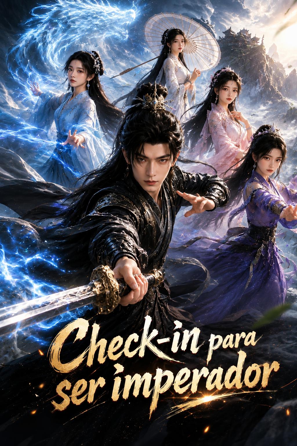 Check-in para ser imperador