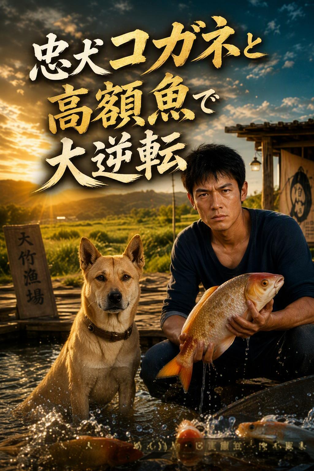 忠犬コガネと高額魚で大逆転