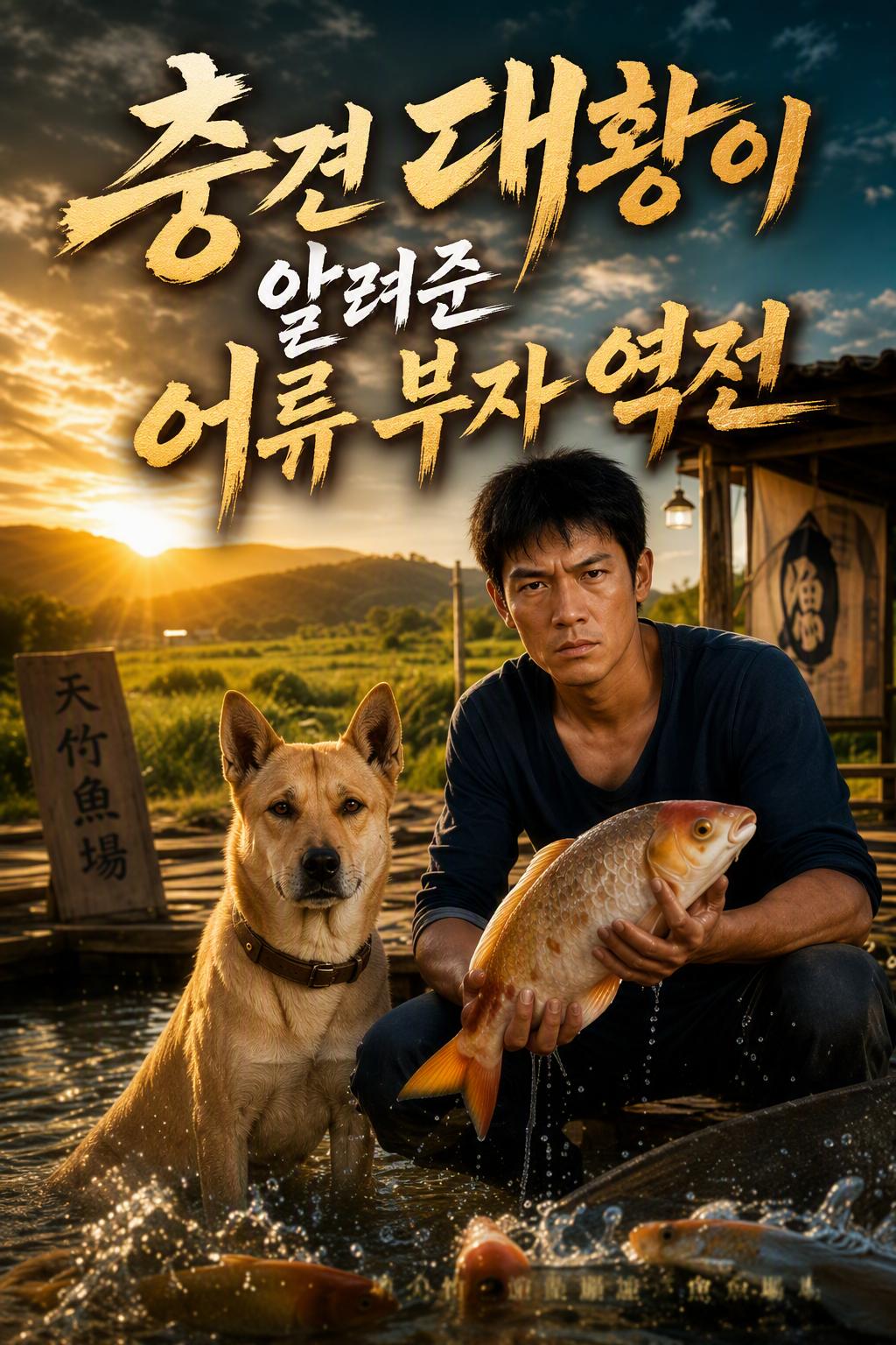 충견 대황이 알려준 어류 부자 역전
