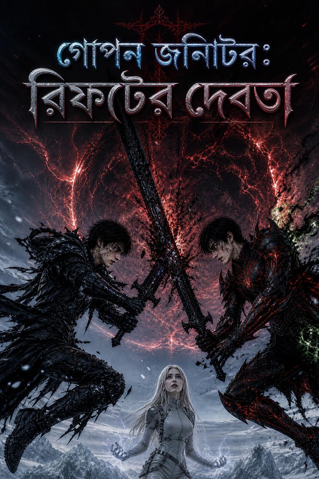 দেবতাকে লুকিয়ে রাখা পরিচ্ছন্নতাকর্মী
