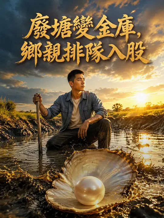 爛泥塘變金庫，鄉親排隊入股