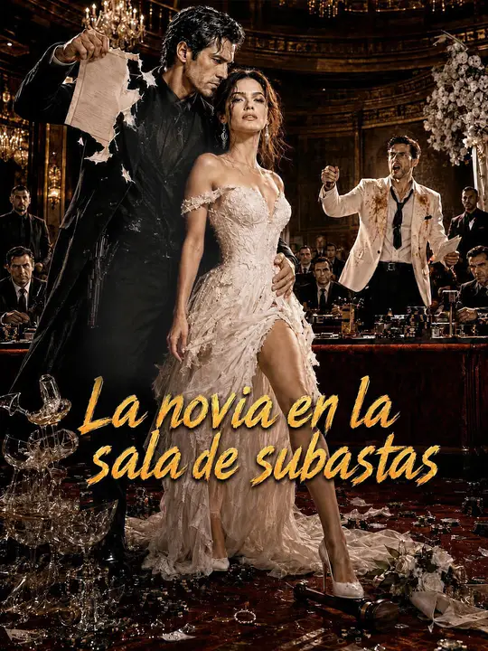 La novia en la sala de subastas