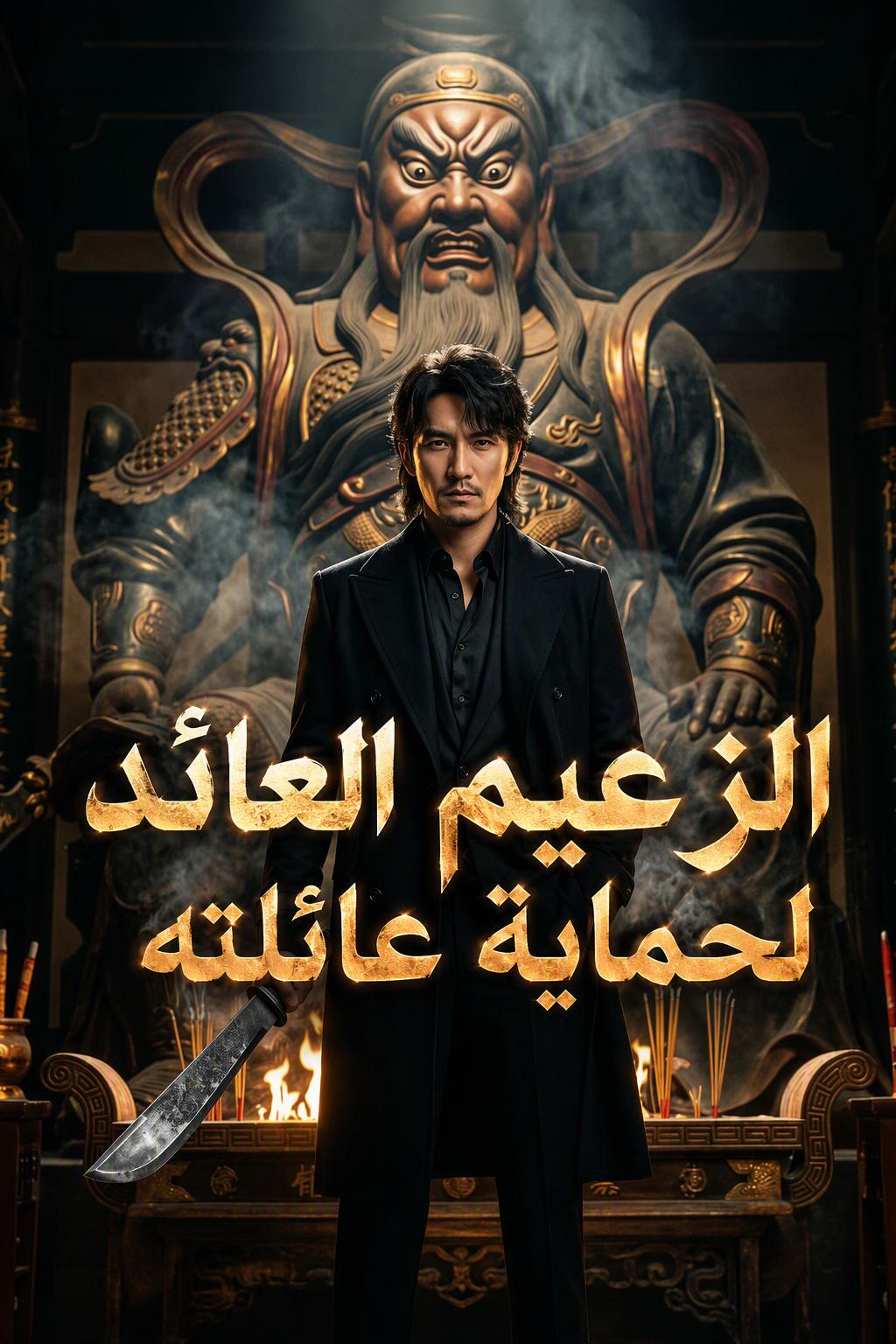 الزعيم العائد لحماية عائلته