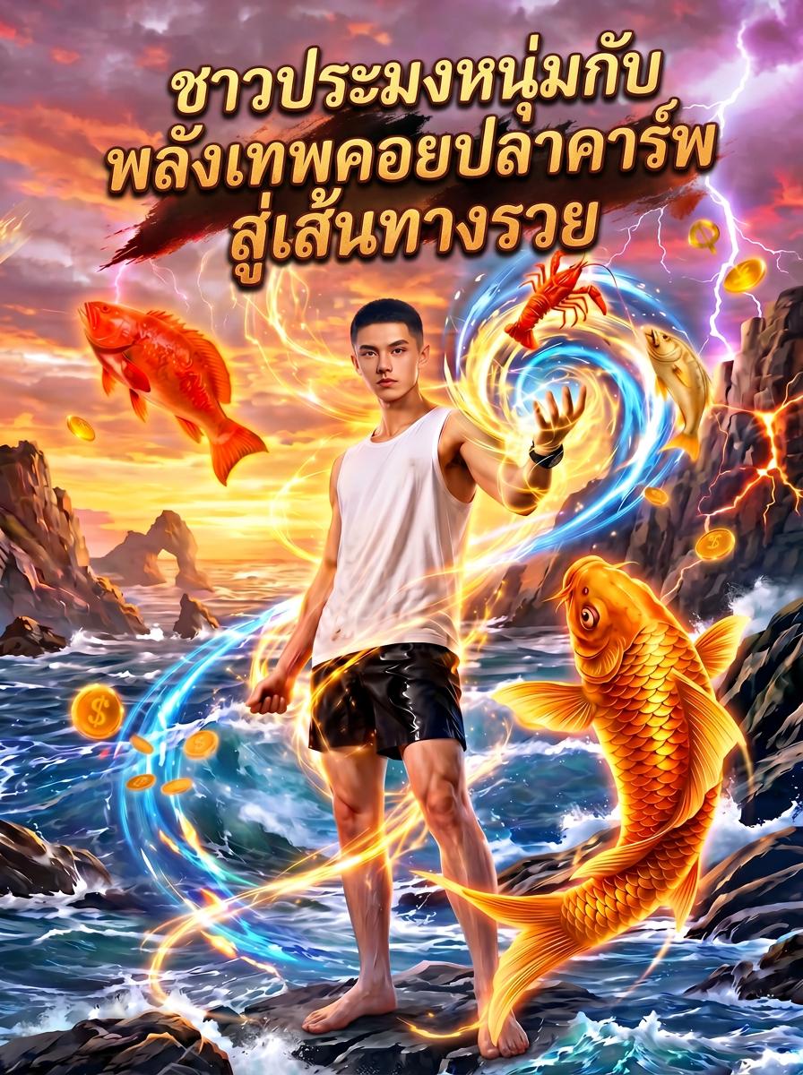 ชาวประมงหนุ่มกับพลังเทพคอยปลาคาร์พ สู่เส้นทางรวย