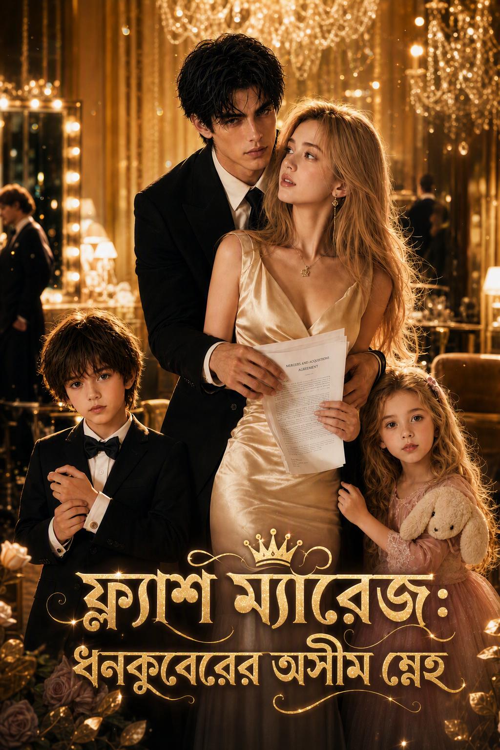 সন্তানসহ আকস্মিক বিয়ে: কোটিপতি