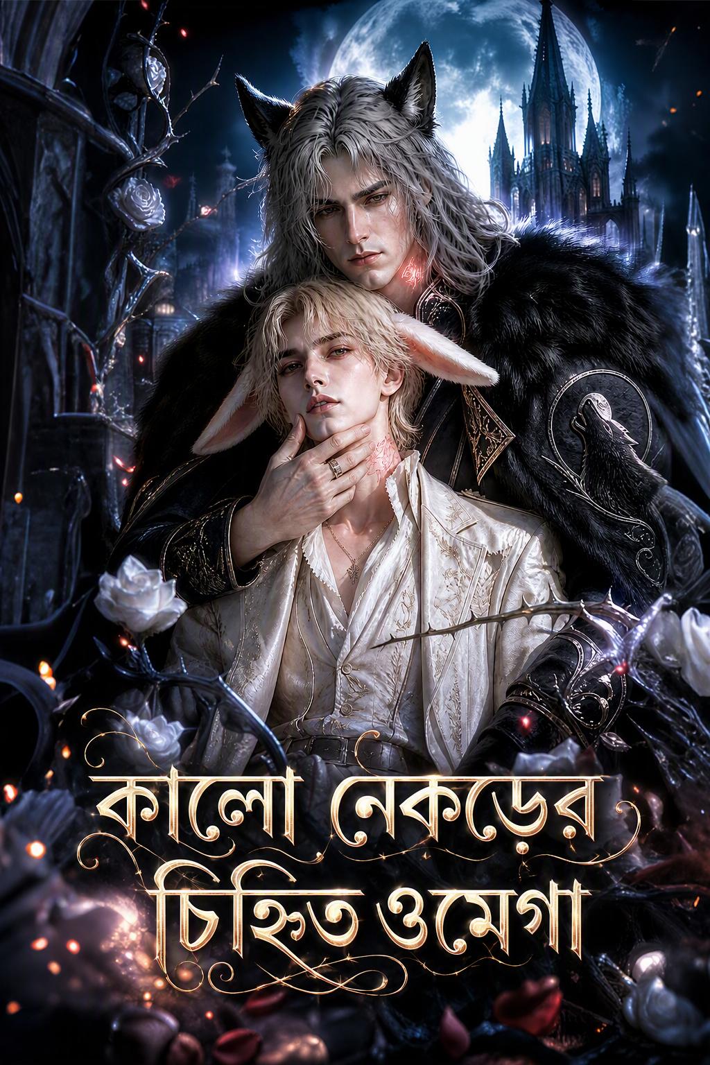 কালো নেকড়ের চিহ্নিত ওমেগা