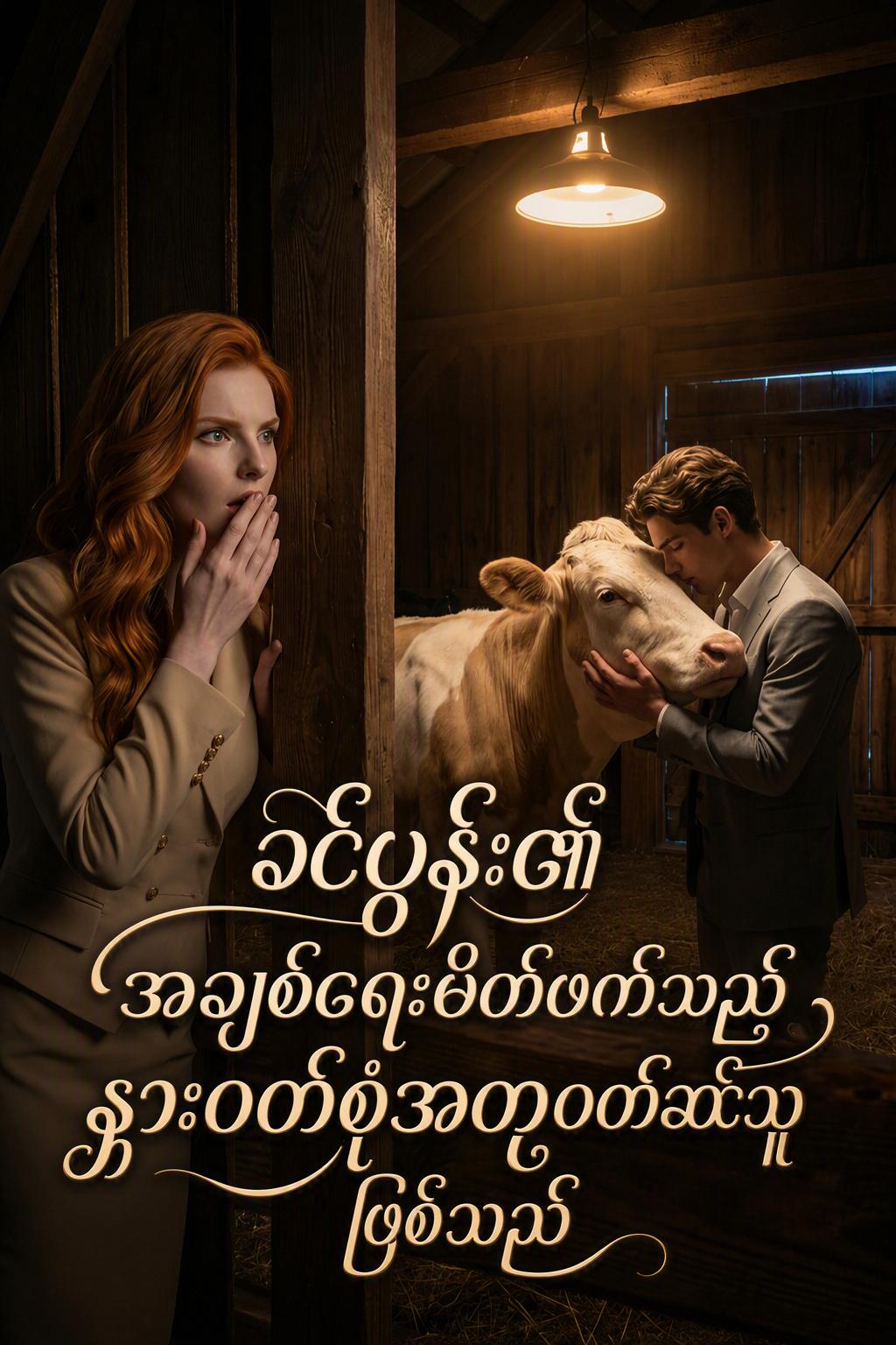 ခင်ပွန်း၏အချစ်ရေးမိတ်ဖက်သည်နွားဝတ်စုံအတုဝတ်ဆင်သူဖြစ်သည်