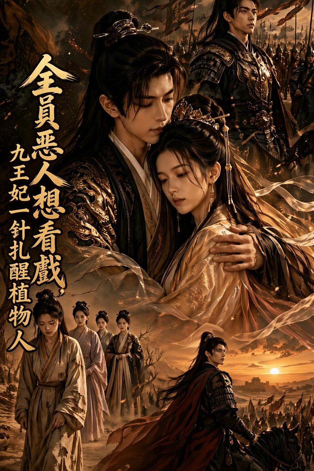 全員惡人想看戲，九王妃一針扎醒植物人