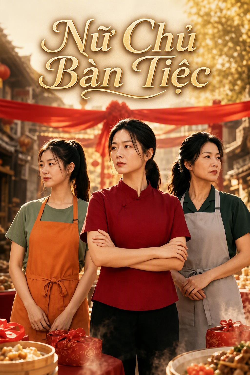 Nalin mở tiệc ở làng quê