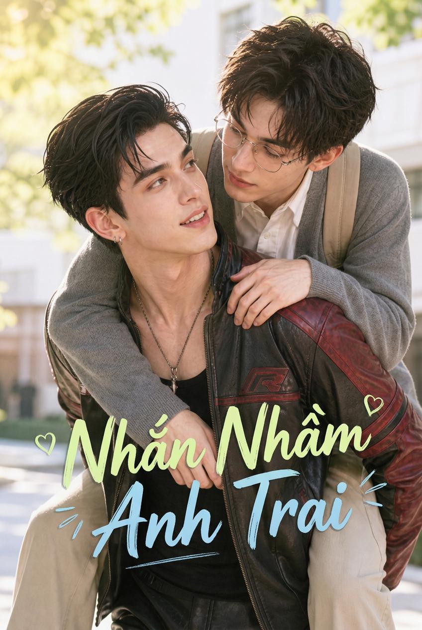 Cậu ấm học bổng nhắn nhầm tin, giả vờ yêu anh trai hư