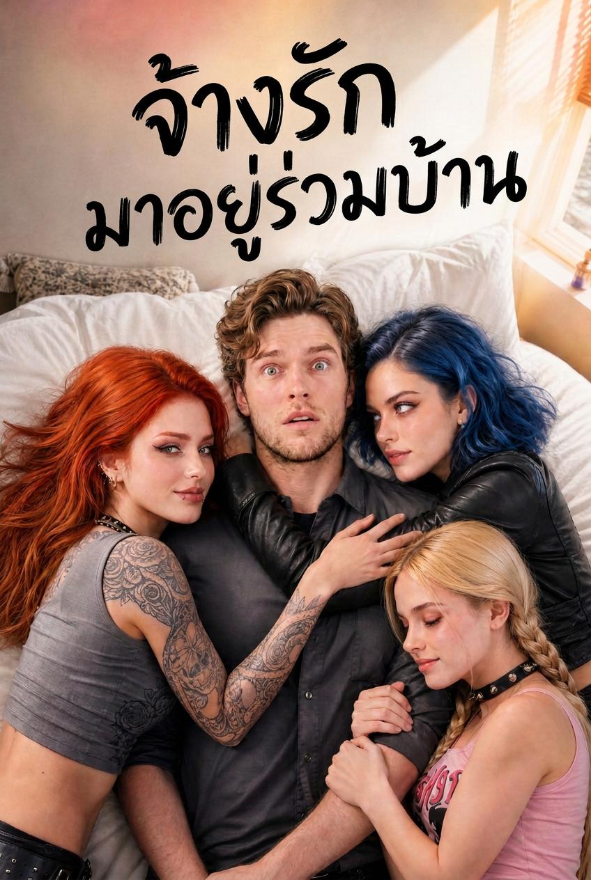 แฟนสาวให้เช่ากับเพื่อนร่วมบ้านทั้งสามคน