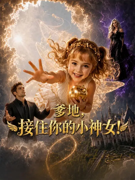爹地，接住你的小神女！