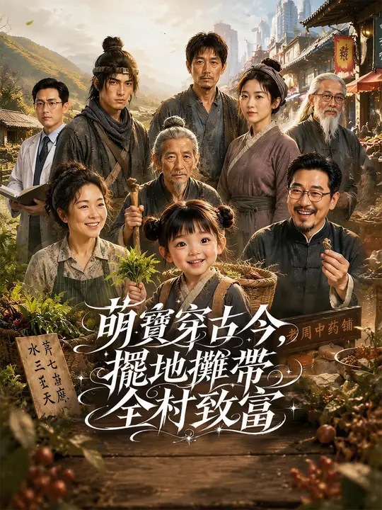 萌寶穿古今，擺地攤帶全村致富
