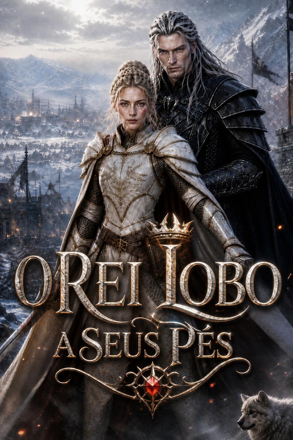 O Rei Lobo Ajoelhou-se Diante Dela