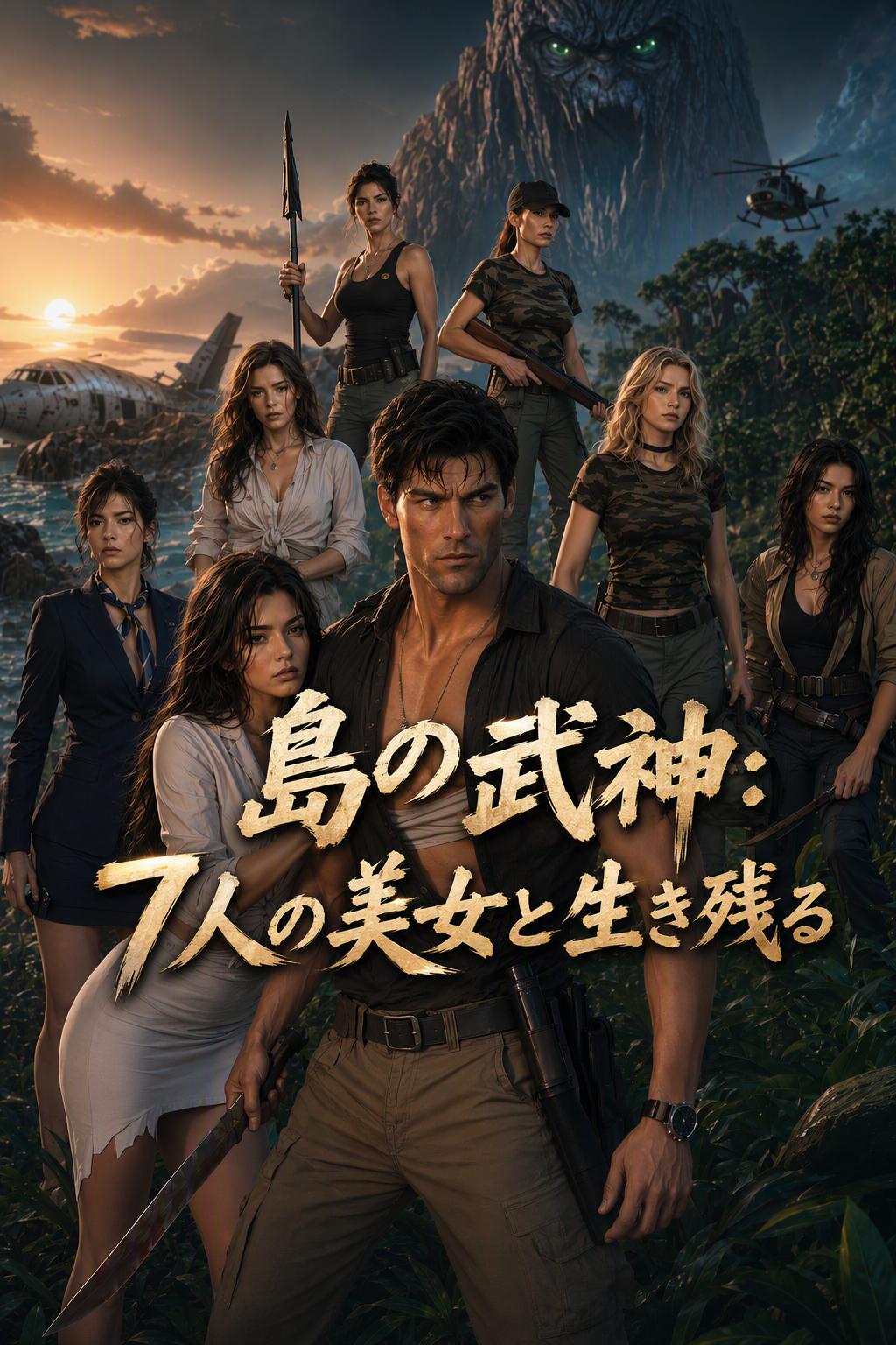 島の武神：7人の美女と生き残る