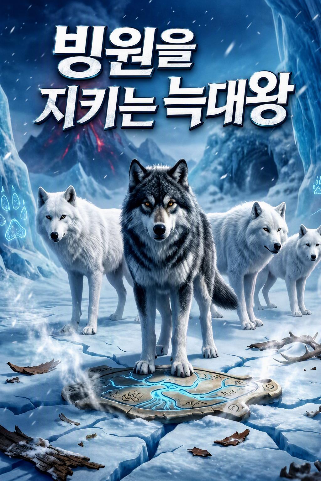 빙원을 지키는 늑대왕