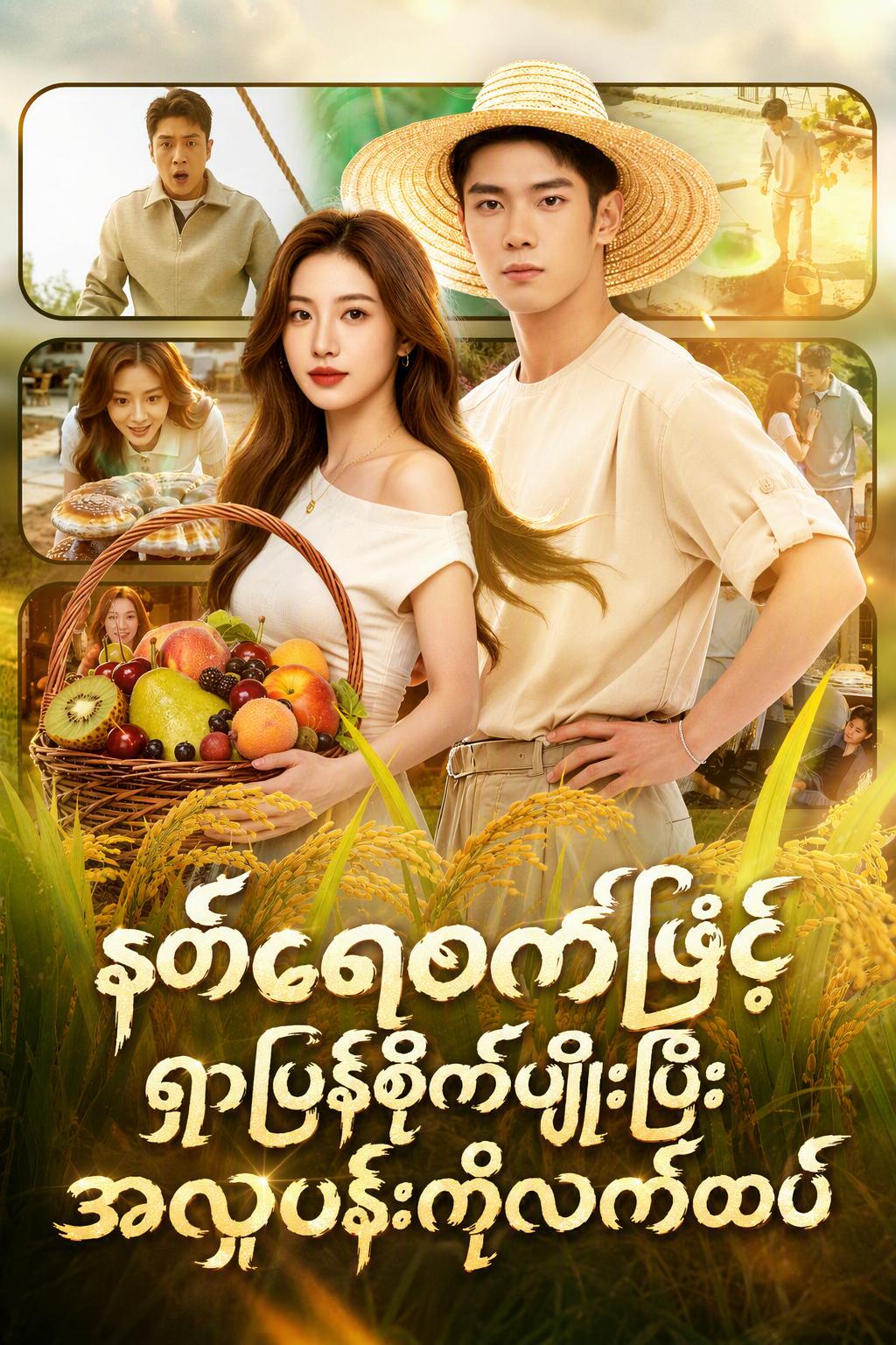 နတ်ရေစက်ဖြင့် ရွာပြန်စိုက်ပျိုးပြီး အလှပန်းကိုလက်ထပ်
