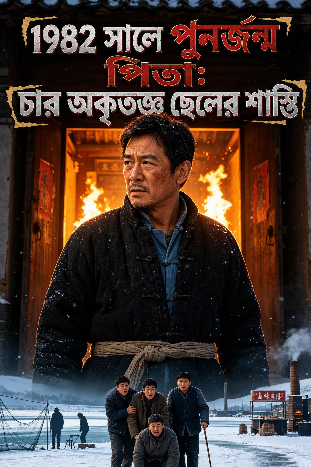 1982 সালে পুনর্জন্ম পিতা: চার অকৃতজ্ঞ ছেলের শাস্তি