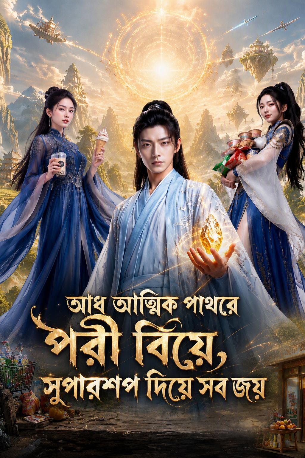 অর্ধেক আধ্যাত্মিক পাথরে পরিকে বিয়ে, সুপারমার্কেটের জিনিসে তাকে আদরে ভাসাই