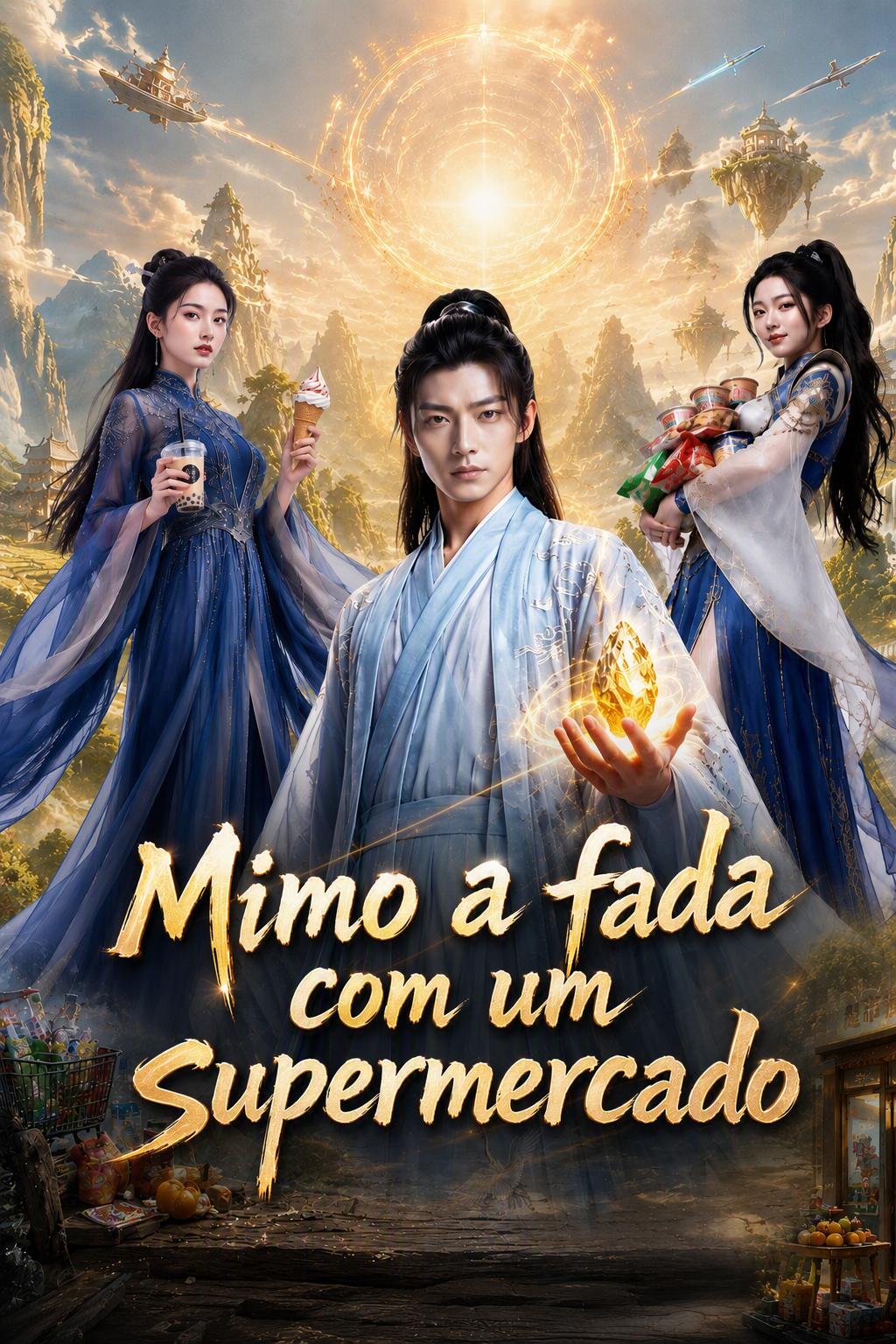 Com meia pedra espiritual, caso-me com uma fada e mimo-a com um supermercado