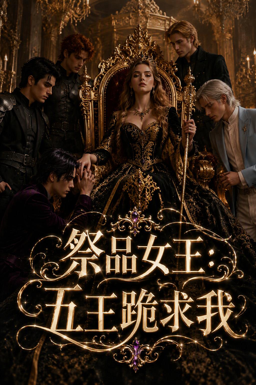 《祭品女王：五王跪求我》