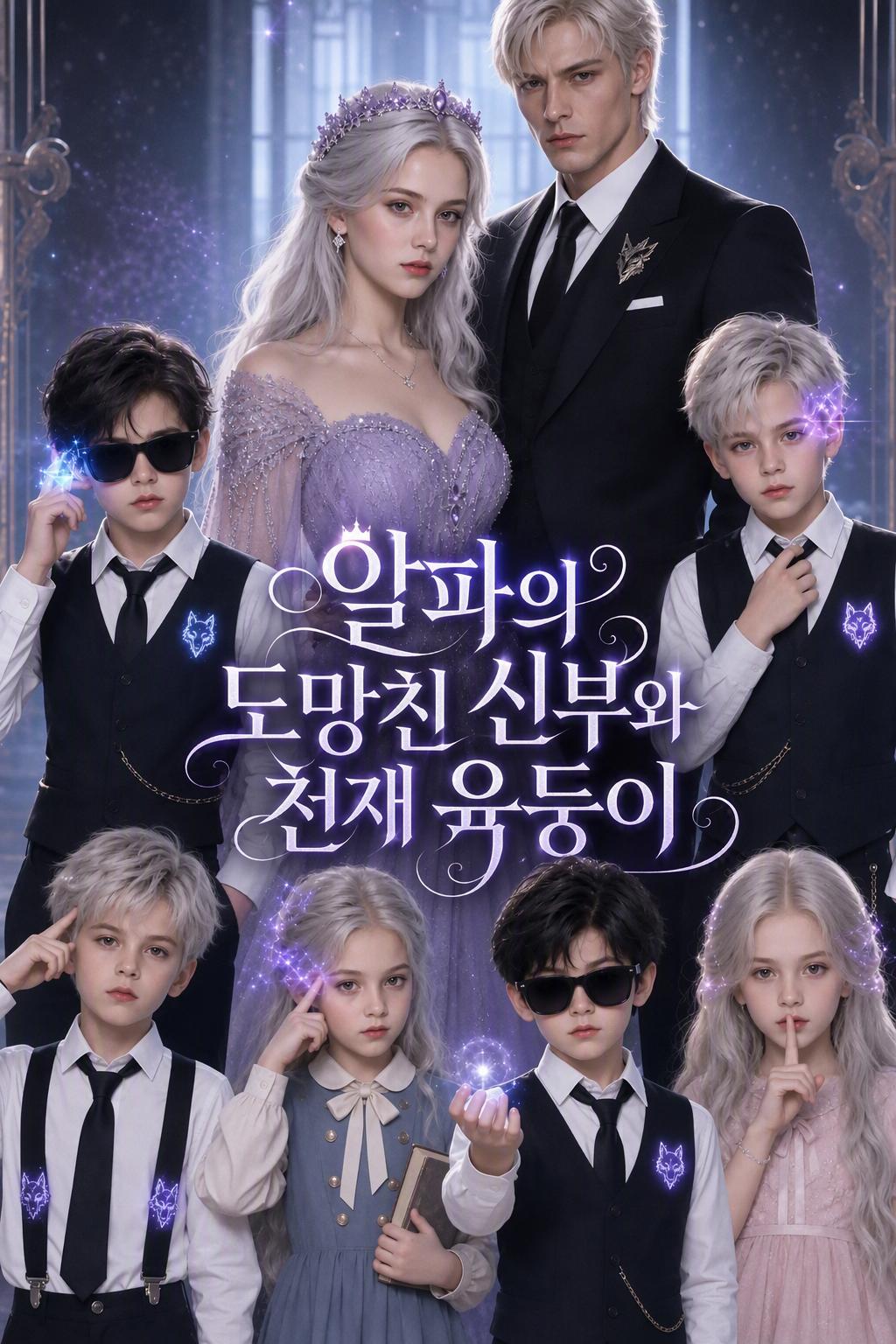 알파의 도망친 신부와 천재 육둥이