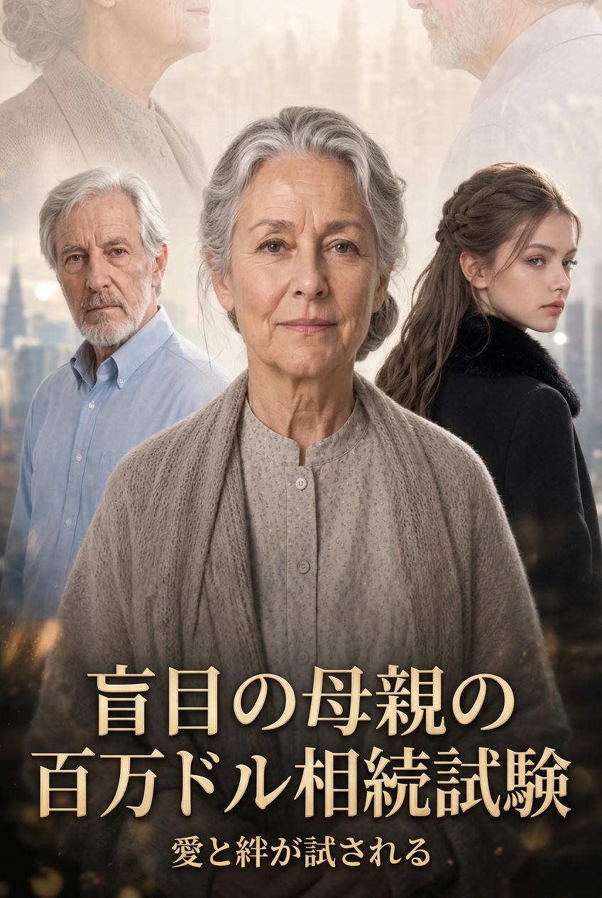 盲目の母、百億円の試練