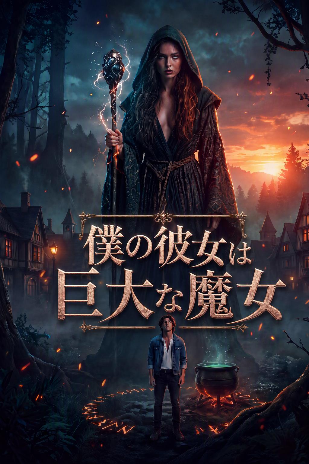 僕の彼女は巨大な魔女