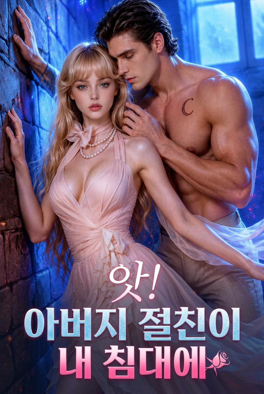 어머나, 아빠의 절친이 내 침대에 있다