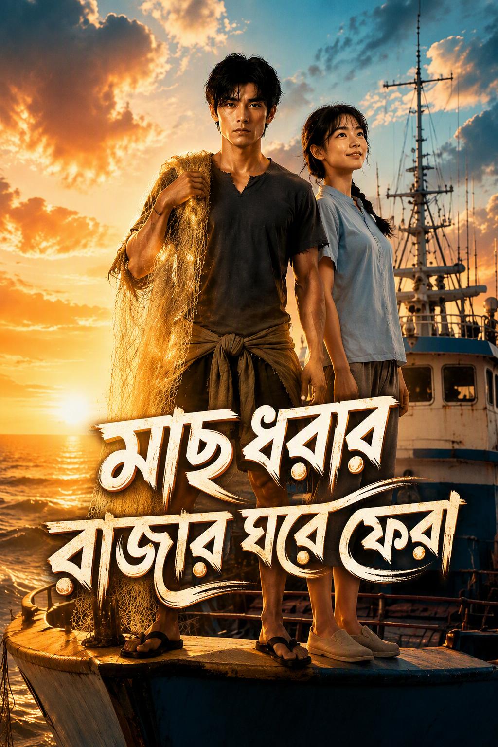 মাছ ধরার রাজার ঘরে ফেরা