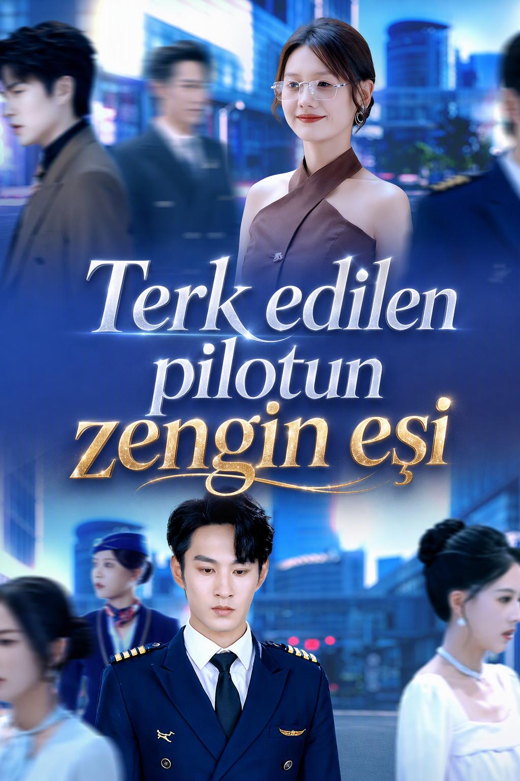 Terk edilen pilotun zengin eşi