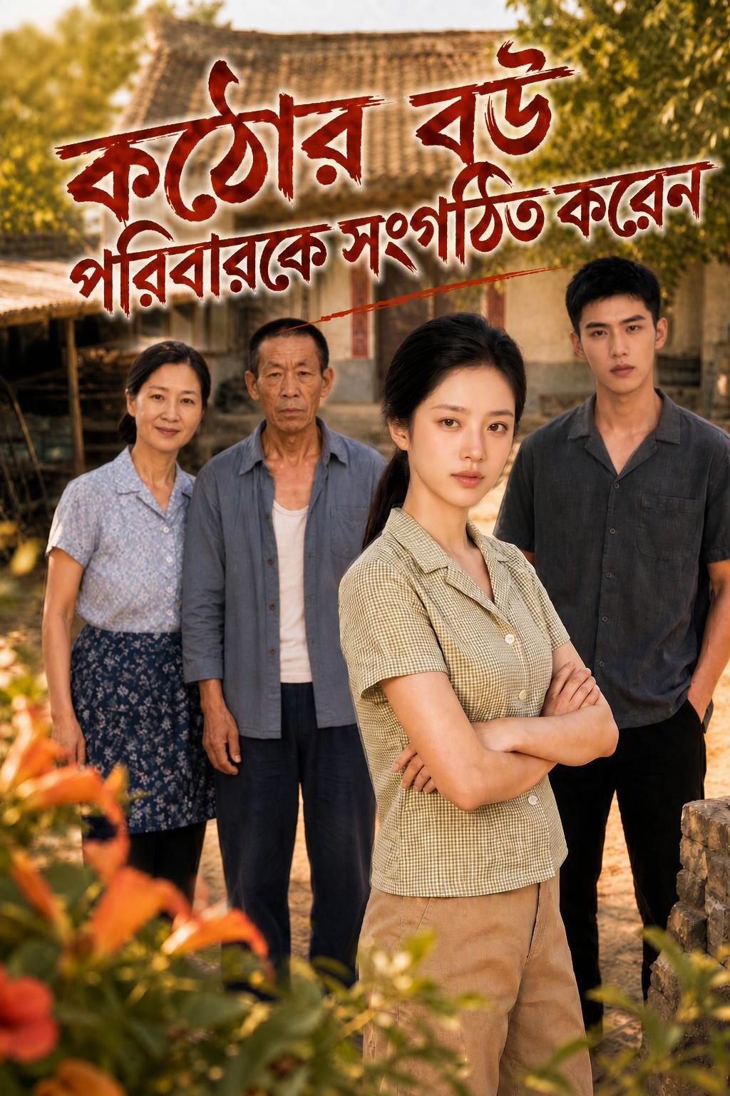 দৃঢ়চেতা নববধূ পরিবারকে টিকিয়ে রাখে