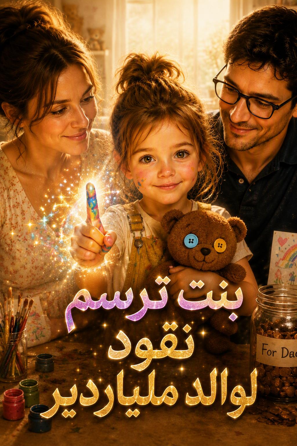 الابنة التي ترسم العملات المعدنية ووالدها الملياردير