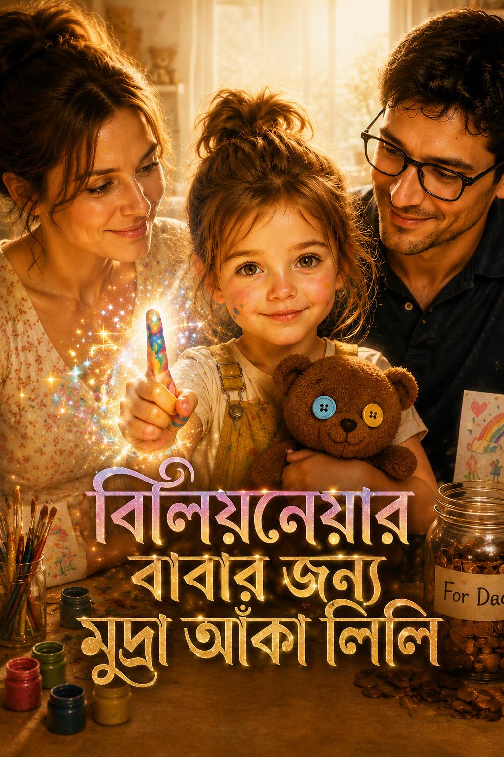 খুচরা পয়সা আঁকা মেয়ে ও তার বিলিয়নিয়ার বাবা
