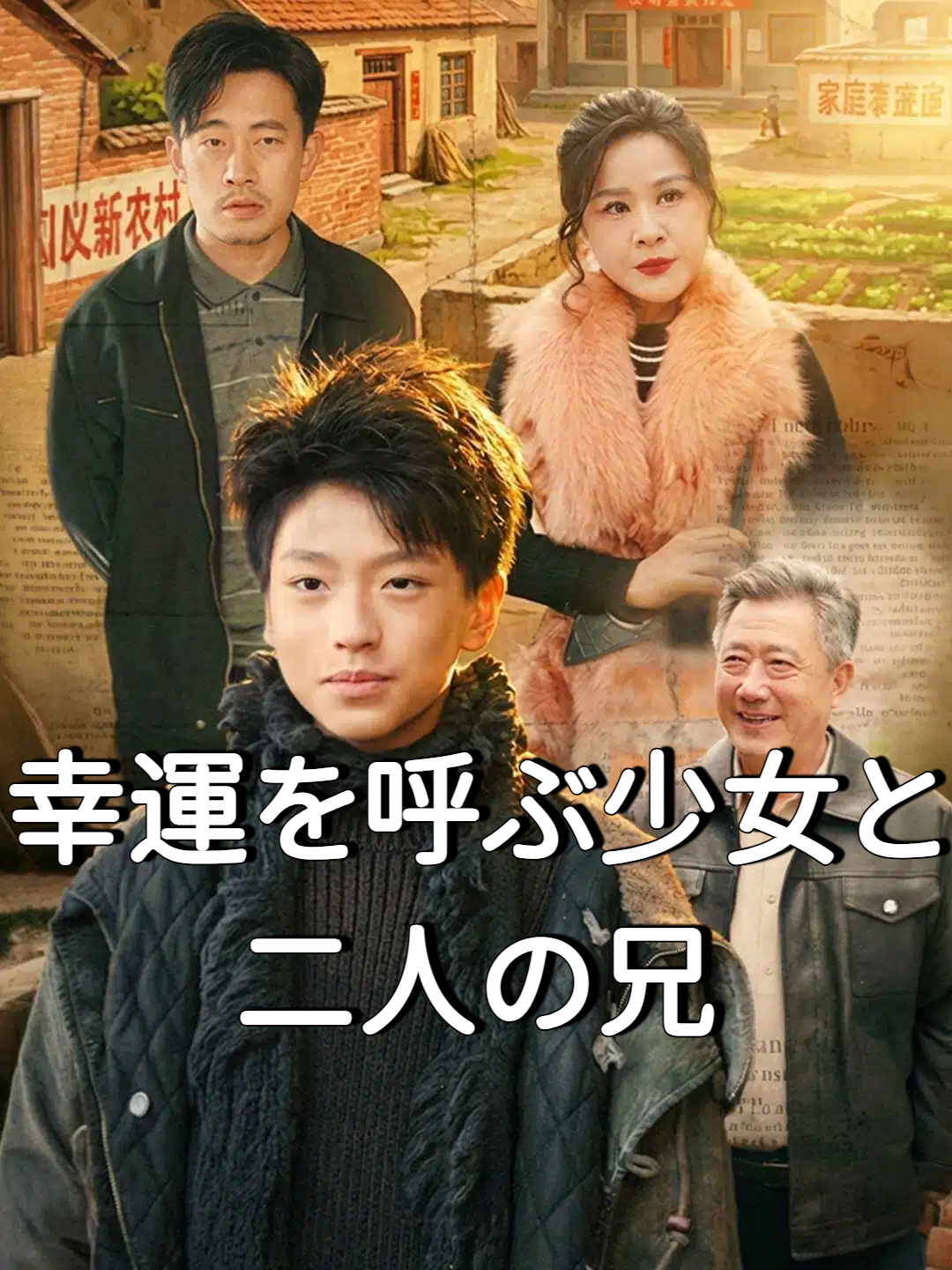幸運を呼ぶ少女と二人の兄
