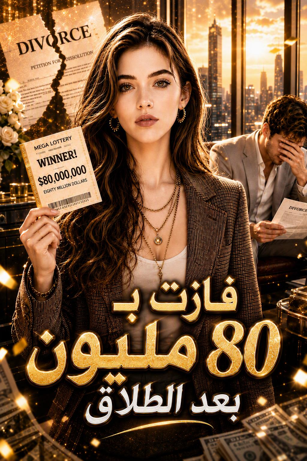 فازت بـ 80 مليون بعد الطلاق
