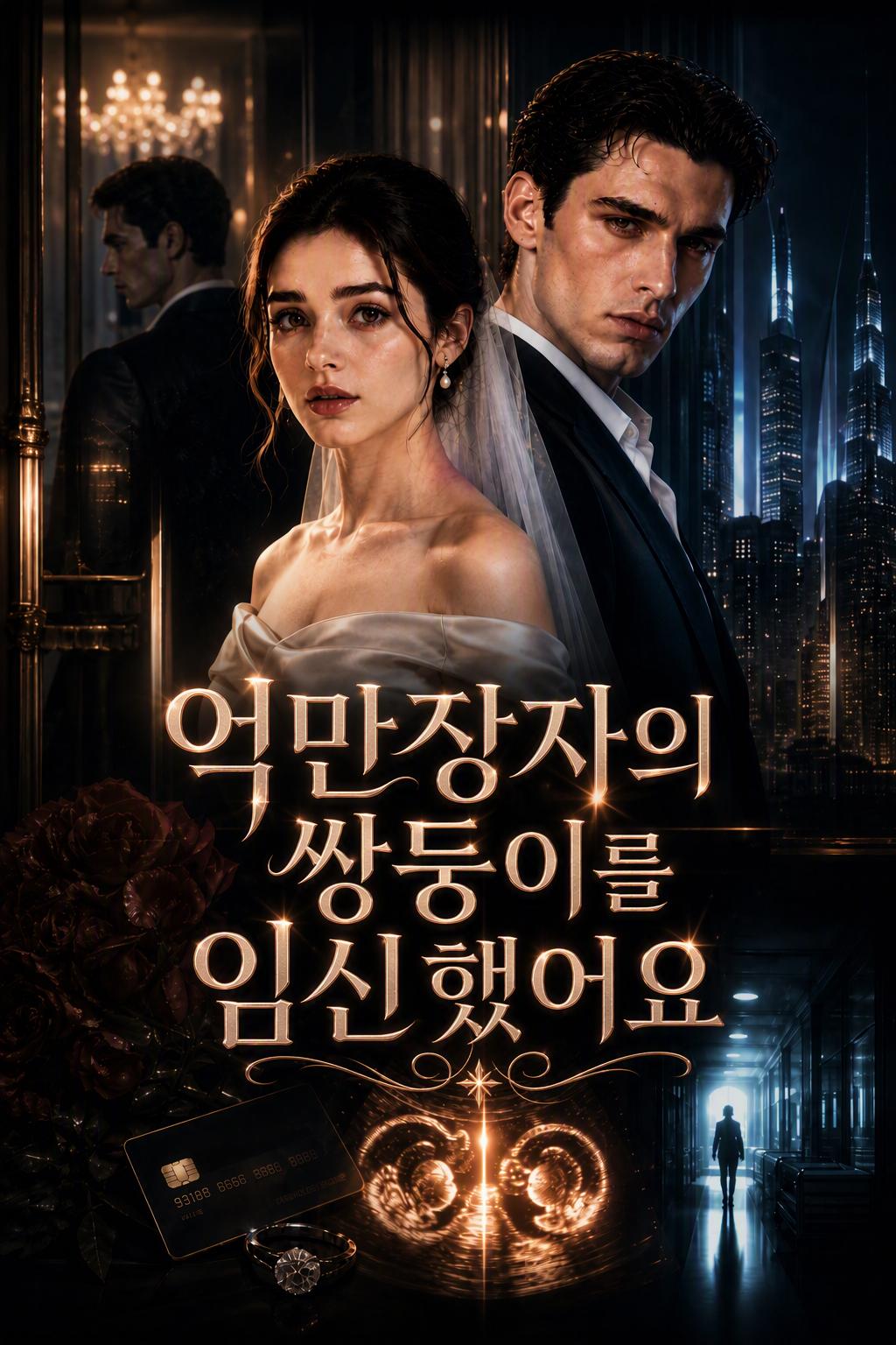 억만장자의 쌍둥이를 임신했어요